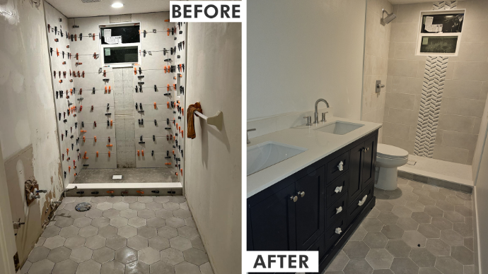 bath renovation